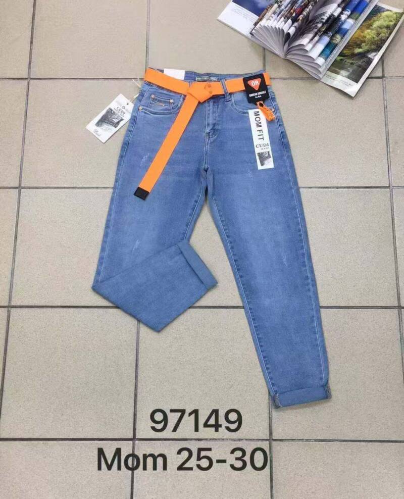Spodnie damskie jeans Roz 25-30, 1 Kolor .Paczka 10 szt